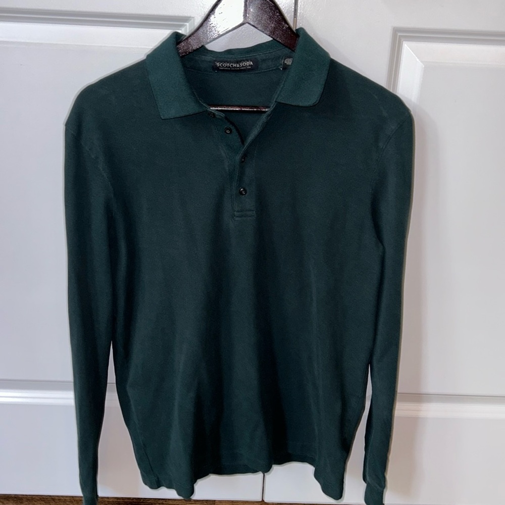 Scotch & Sode Men’s Medium Longsleeve Polo